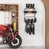 OMISRUIS Motorcycle Helmet Holder Wall Mounted Helmet Holder Wall Mount