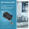 Anvpkun (2PCS) EBF64375202 Dishwasher Micro Switch Diverter Position Switch Compatible