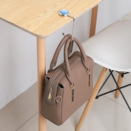 SUQ 5Pack Purse Hooks for Table, Portable Handbag Hooks, Crystal Diamond Mini Heavty Duty Handbag Hangers, Metal Bag Hanger for Storage, Table/Desk, Restaurant Office Coffee Shop, for Women/Girls