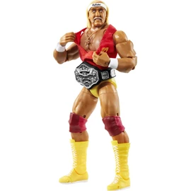 Mattel WWE Ultimate Edition Action Figure & Accessories Set, Hulk Hogan 6-inch Collectible with 30 Articulation Points, Swappable Pieces & Entrance Gear