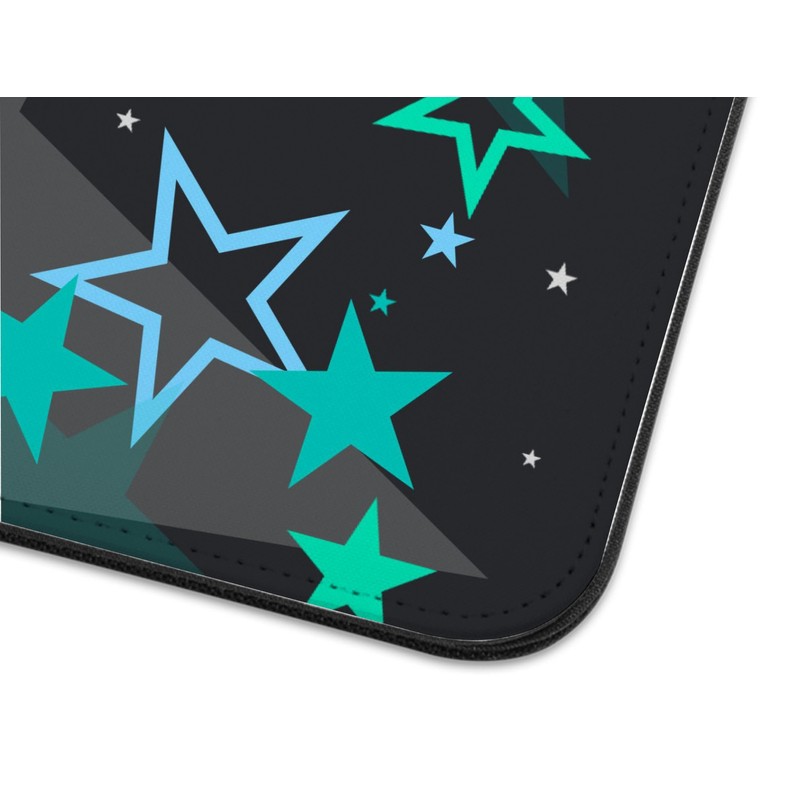 CreaDesign, Children's Certificate Folder with Name, Certificate Folder Stars Turquoise