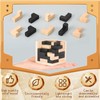 Yilloog Wooden Puzzle Games Brain Teasers Toy Magic Ball Cube