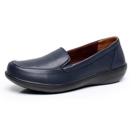 VenusCelia Zapatos planos para caminar Parel para mujer, marino, 10