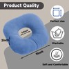 Ear Piercing Pillow for Side Sleepers with Ear Hole, Donut