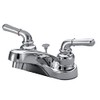 Kingston Brass KB251B Magellan Twin Lever Handle 4-Inch Centerset Lavatory