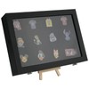 Dustproof Pin Display Case PU Leather 11''x8'' Pin Display Board