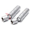 AUCELI Magnetic Spark Plug Socket, 14mm Thin Walled Swivel Socket