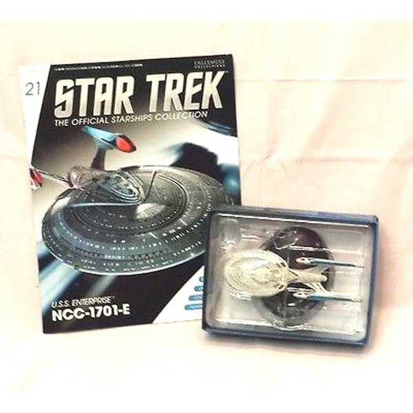 Eaglemoss Publications Star Trek Starships Figurine Collection Magazine #21 U.s.s Enterprise-e