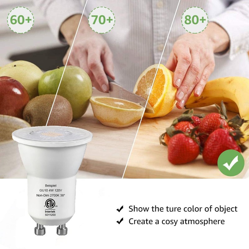 Beispiel Mini GU10 Led Bulbs 2700K Soft Warm White,MR11 GU10