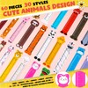 60 Pieces Animal Funny Bookmarks Cartoon Cute Bookmarks Reading Ruler