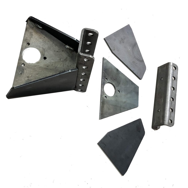 Shocker Hitch Vertical Channel Weld On Tongue Adapter for Trailer