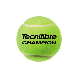 Tecnifibre Champion 3er Dose Tennisball, gelb, nosize
