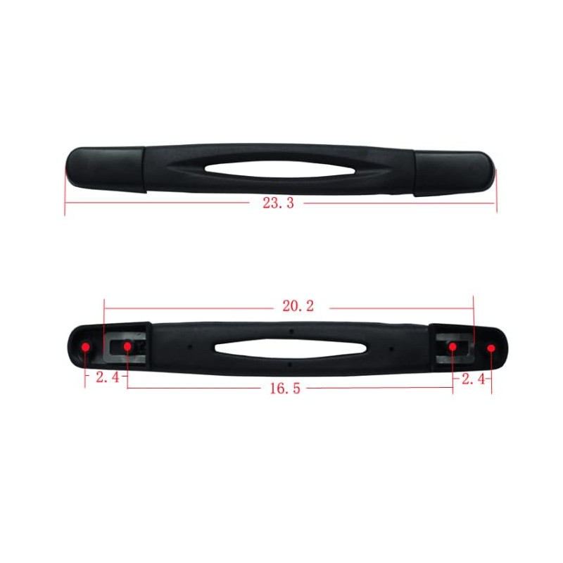 zalati Handle Grip Spare Strap Holder Carrying Pull Handlebar 233mm/