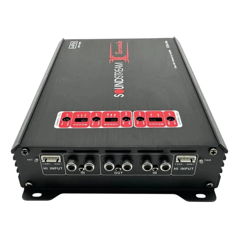 Soundstream WRX-4.300 Tarantula compact 4-Channel Class AB 1200W Car Amplifier