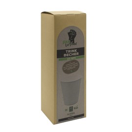 Ökolution Paper Cups White Pack of 25 Approx. 250 ml Capacity for Cold and Hot Drinks, No Plastic or Organic Plastic, Stable, Made from Sustainable FSC Cardboard