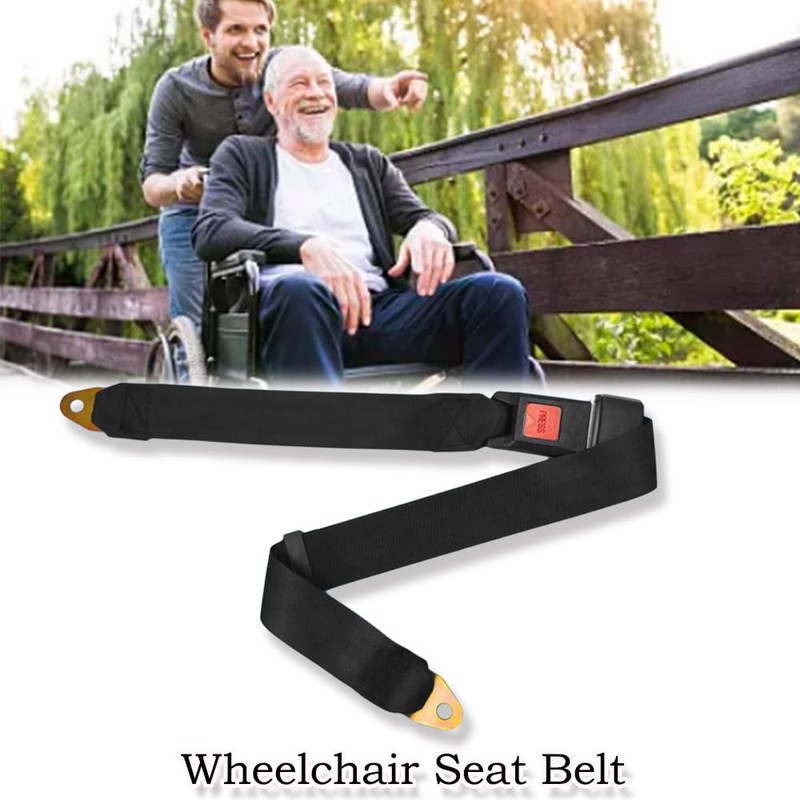 Wheelchair Seat Belt for Elderly & Disabled - Electric Scooters