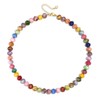 AULSIEY Beaded Gemstone Necklaces for Women, Natural Stone Choker Necklace