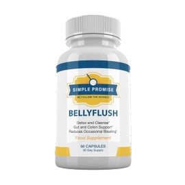 Belly Flush Capsules Natural Ingredients Food Supplement