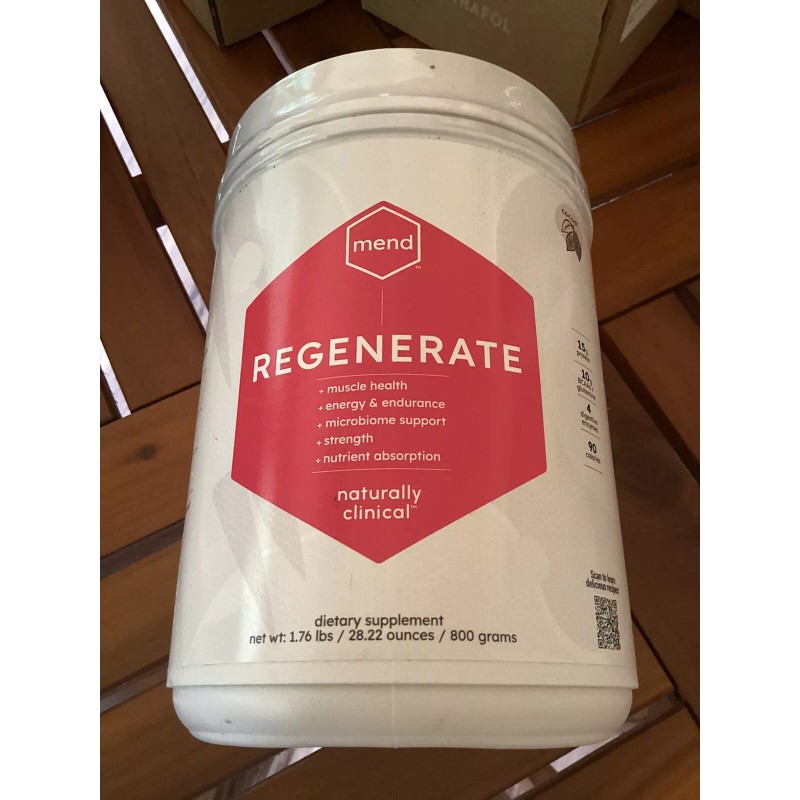 Mend Regenerate Dietary Supplement. 1.76lb. New Sealed
