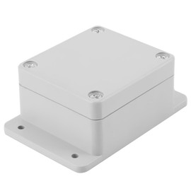 ABS Junction Box IP65 Dustproof Waterproof Junction Box Electrical Project Box for Electrical Communication (89 x 59 x 35 mm)