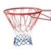Champro Basketball Net, Braided Nylon (Red/White/Blue, 21-Inch)