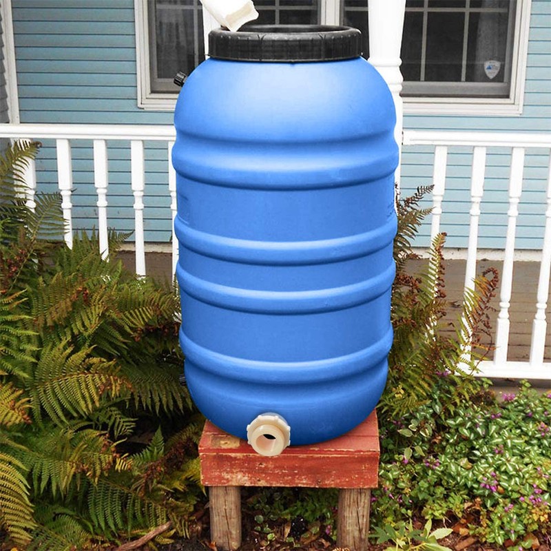 Quickun 1-1/4" ABS Bulkhead Water Tank Connector Adapter Fitting Thru-Bulk