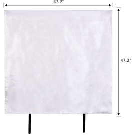 SKAMZ Fire Blanket, 47x47 Large 2-Pack with Hooks Premium Fiberglass Emergency Fire Blanket for Home and Kitchen, Easily Extinguishing Small Fires