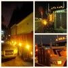2PCS 17 LED Dual Revolution Amber Turn Signal & White