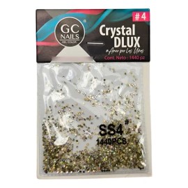 Cristal Pedreria Uñas Premium Gc Nails 1440 Pzs Elige Tamaño                                                                                          