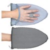 2Pcs Bügelhandschuh, Bügelhandschuh für Dampfglätter, Hitzebeständiger & Wasserdichter Handschuh mit