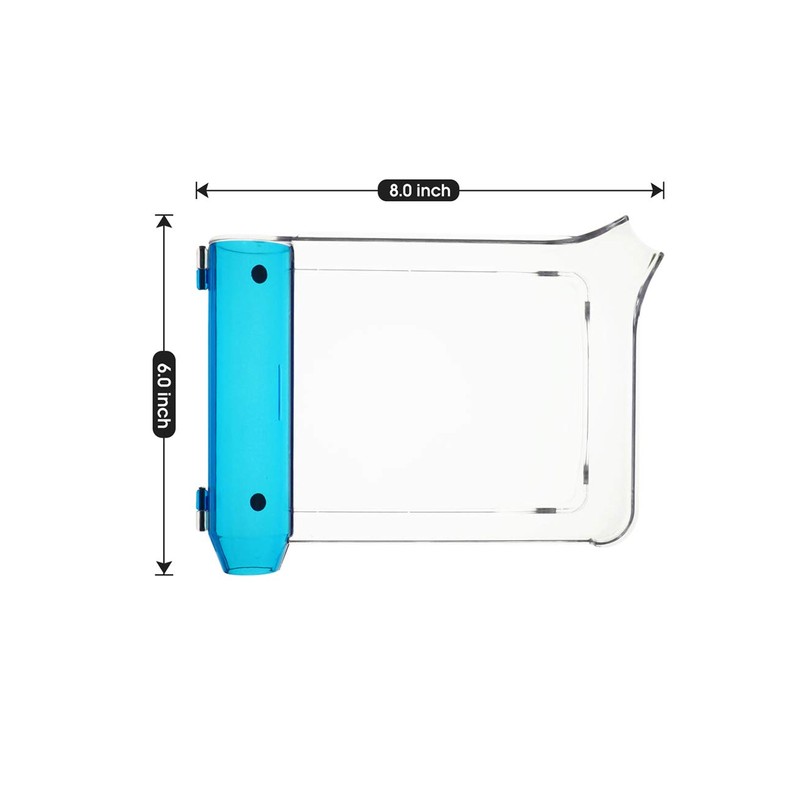 Medarchitect Right Hand Pill Counting Tray with Spatula (Clear -