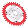 104BCD 36T Chainring Conversion Kit Aluminum Alloy Mid Drive Chainring