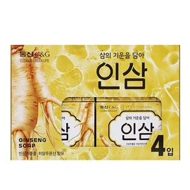 Clio Ginseng Soap 90g (4 packs) / 크리오 인삼비누 90G 4입