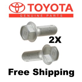 Toyota 2002-2023 Toyota Tacoma Front Disk Brake Caliper Toyota Genuine Bolt Bolts OEM