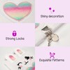 PESLNG Secret Diary Girl with Lock, Plush Notebook with Padlock,