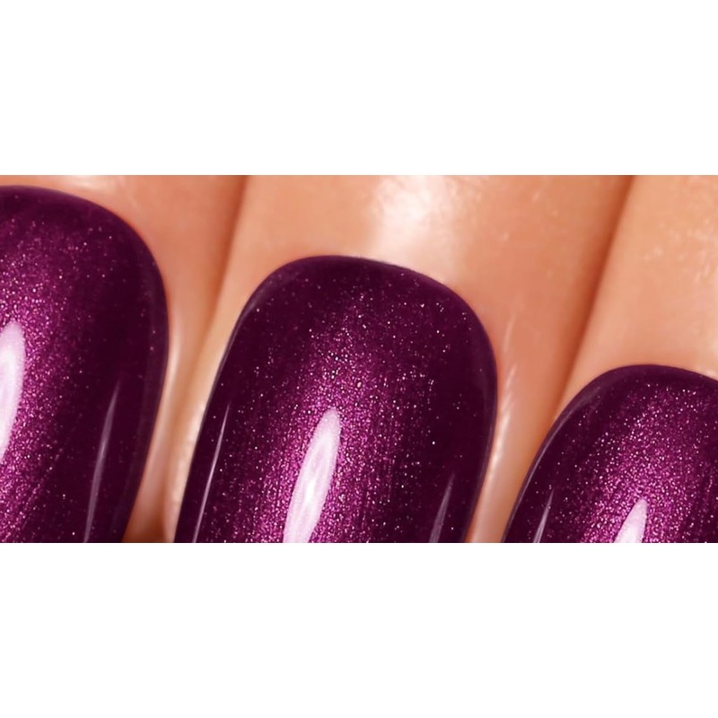 Esmalte de uñas en gel morado, 16 ml, esmalte en