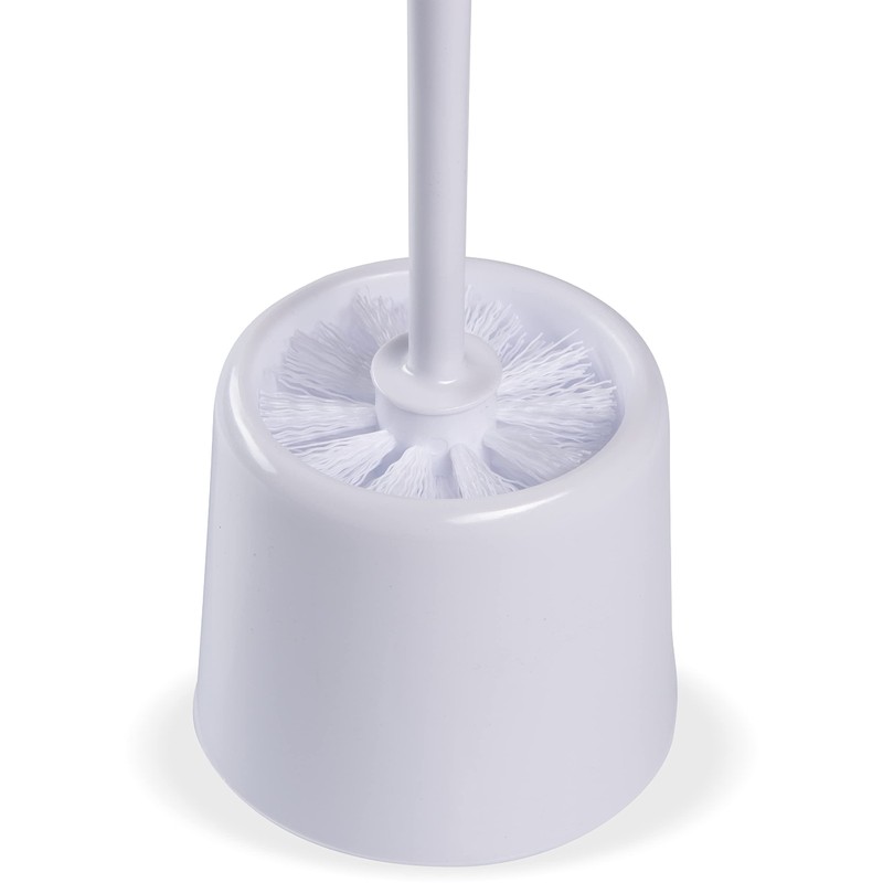 Carlisle FoodService Products 36719700 Toilet Bowl Brush with Hideaway Holder,
