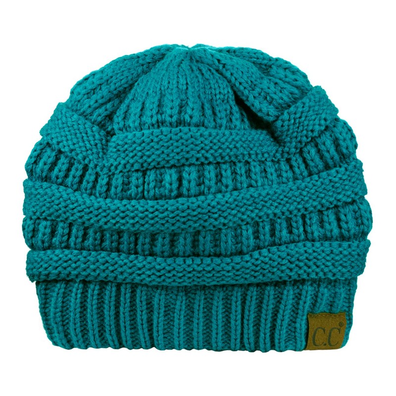 C.C Unisex Chunky Soft Stretch Cable Punto Cálido Fuzzy Forrado