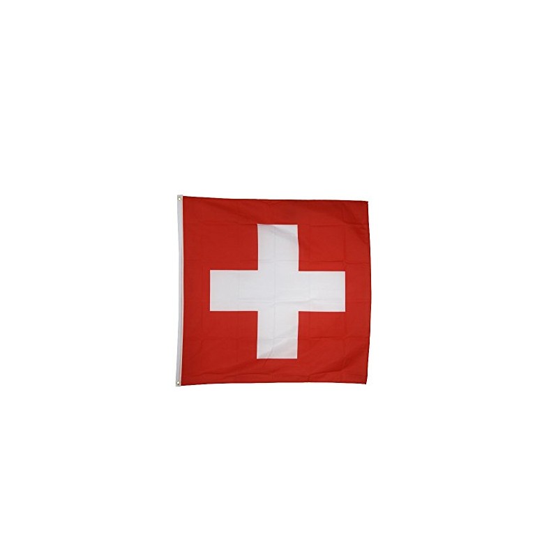 Flaggenfritze Flag Switzerland – 150 x 150 cm + Free