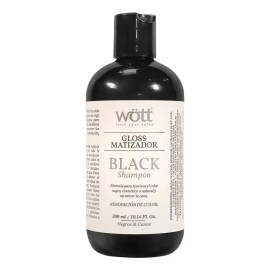 Shampoo Matizador Negro Wött Black 300 Ml