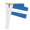 25 Packs Small Honduras Flags on Handheld Stick，Miniature Honduran Flag