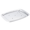 AIXXCUVQ Stainless Steel Spiked Carving Tray Versatile and Durable Metal