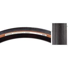 Panaracer Gravel King+ Slick 700x43 Tubeless TPI 80 Black/BRN Reflective Road