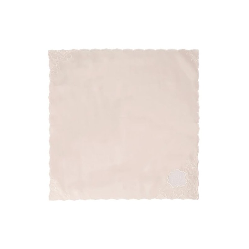 Lanvin Collection 08001202 Handkerchief Women's Embroidered Handkerchief, Pink (A)