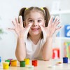 SADIKALO Kids Disposable Gloves - 100 Pcs Small Plastic PE