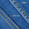 Lialina Jeansgold Denim Thread for Sewing Machine [500 m], Oeko-Tex,