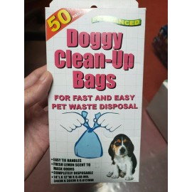 Wholesale Lot of 100 Doggy Clean Pick Up Bags Pet Waste Disposal Pooper Scooper