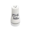 You&Me Tattoo Stamp New Large Type, Black Love Letter, 1 Piece / 유앤미 타투 스탬프 뉴 라지형, 검정 러브레터, 1개