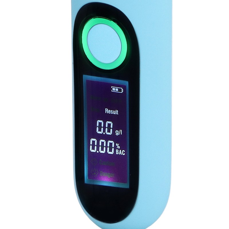 Breathalyzer Professional Portable Digital Contactless Breath Tester Sensitive Driving Analyzer