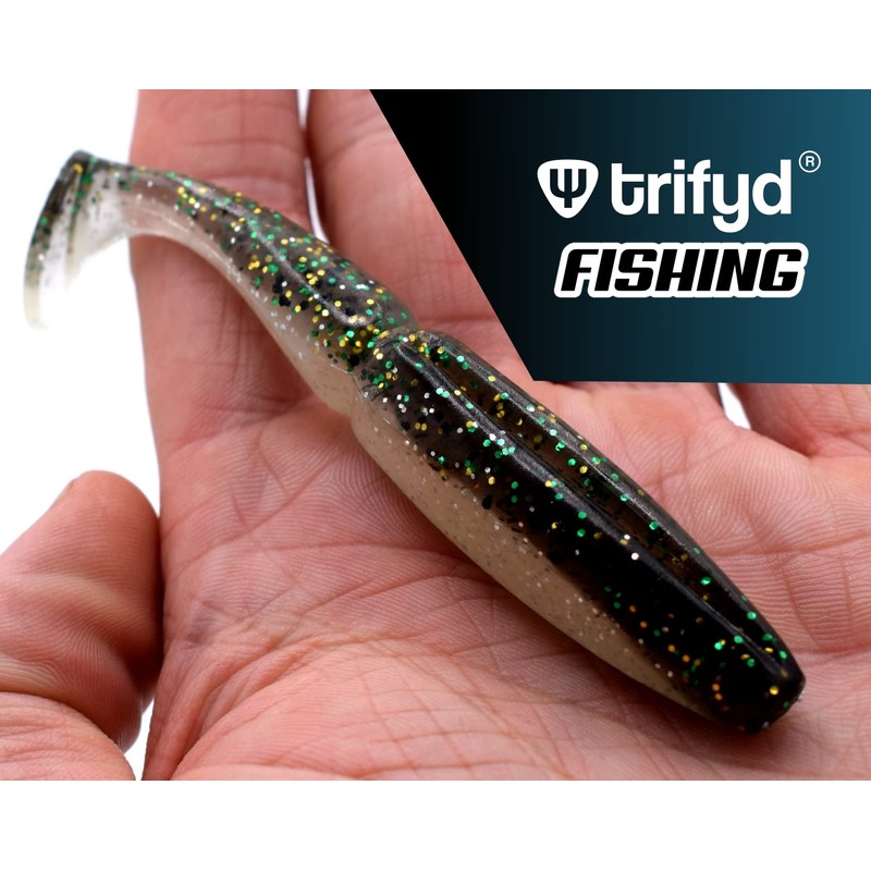 trifyd ® Fishing Weiche Köder, 10 cm, für Hecht oder